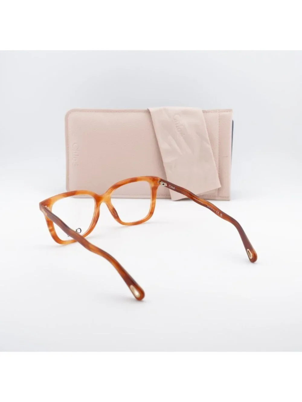 Chloe CH0090O 006 Square Eyeglasses 52mm - Havana